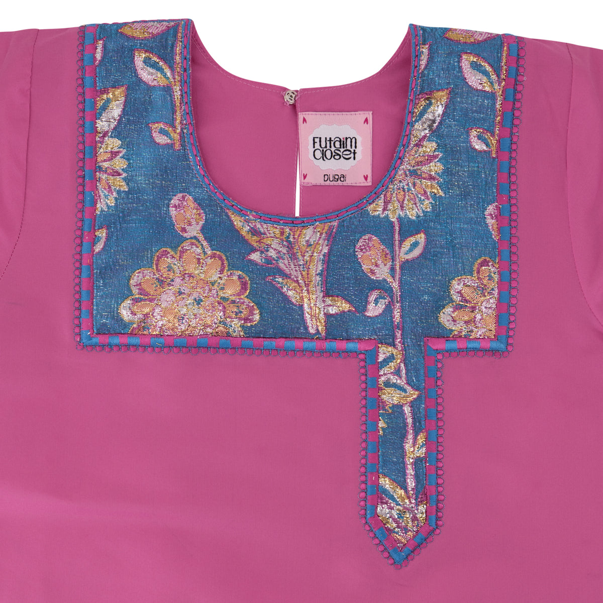 FUCHSIA BROCADE KANDORA